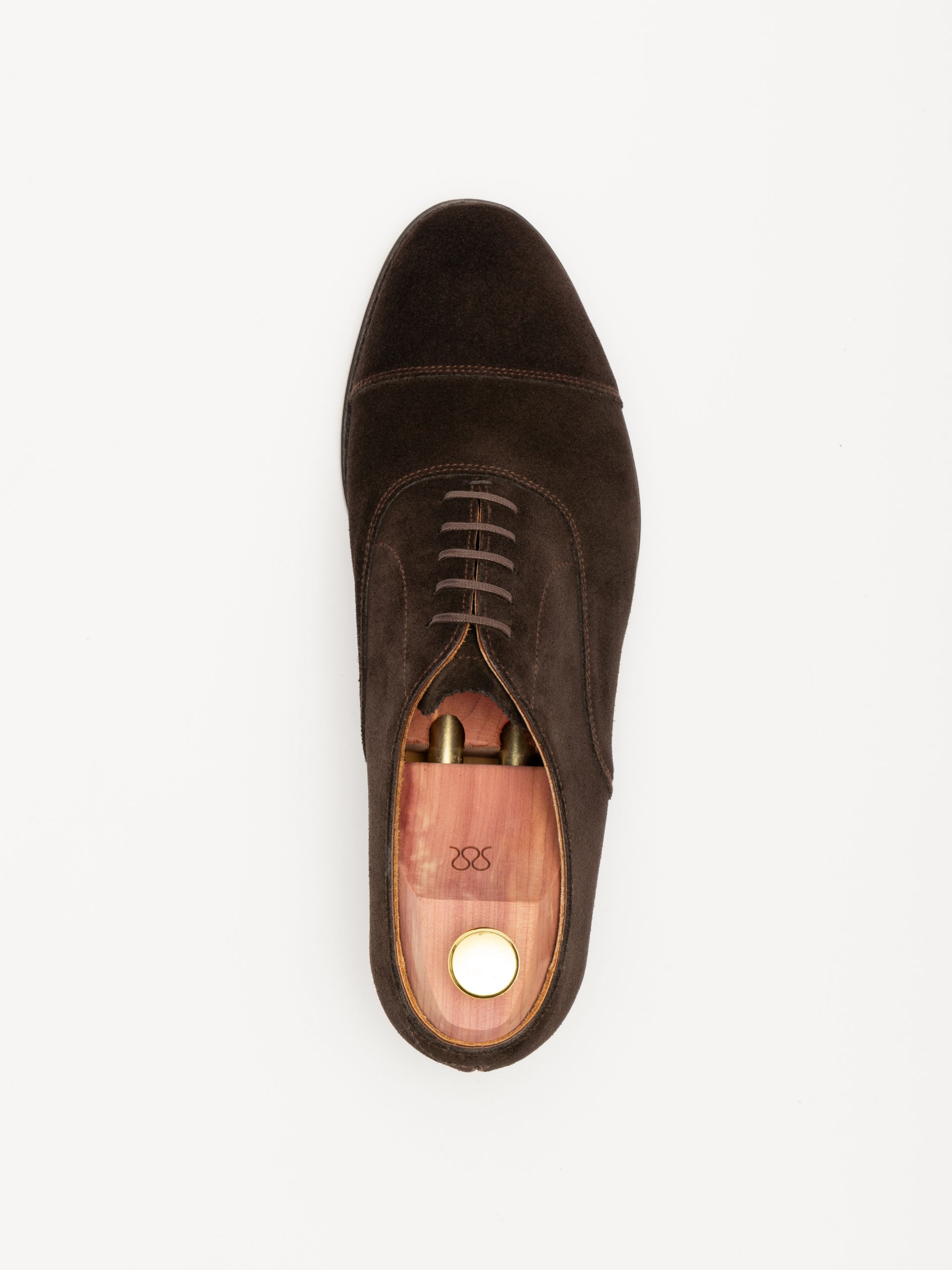 The Oxford - Brown Suede