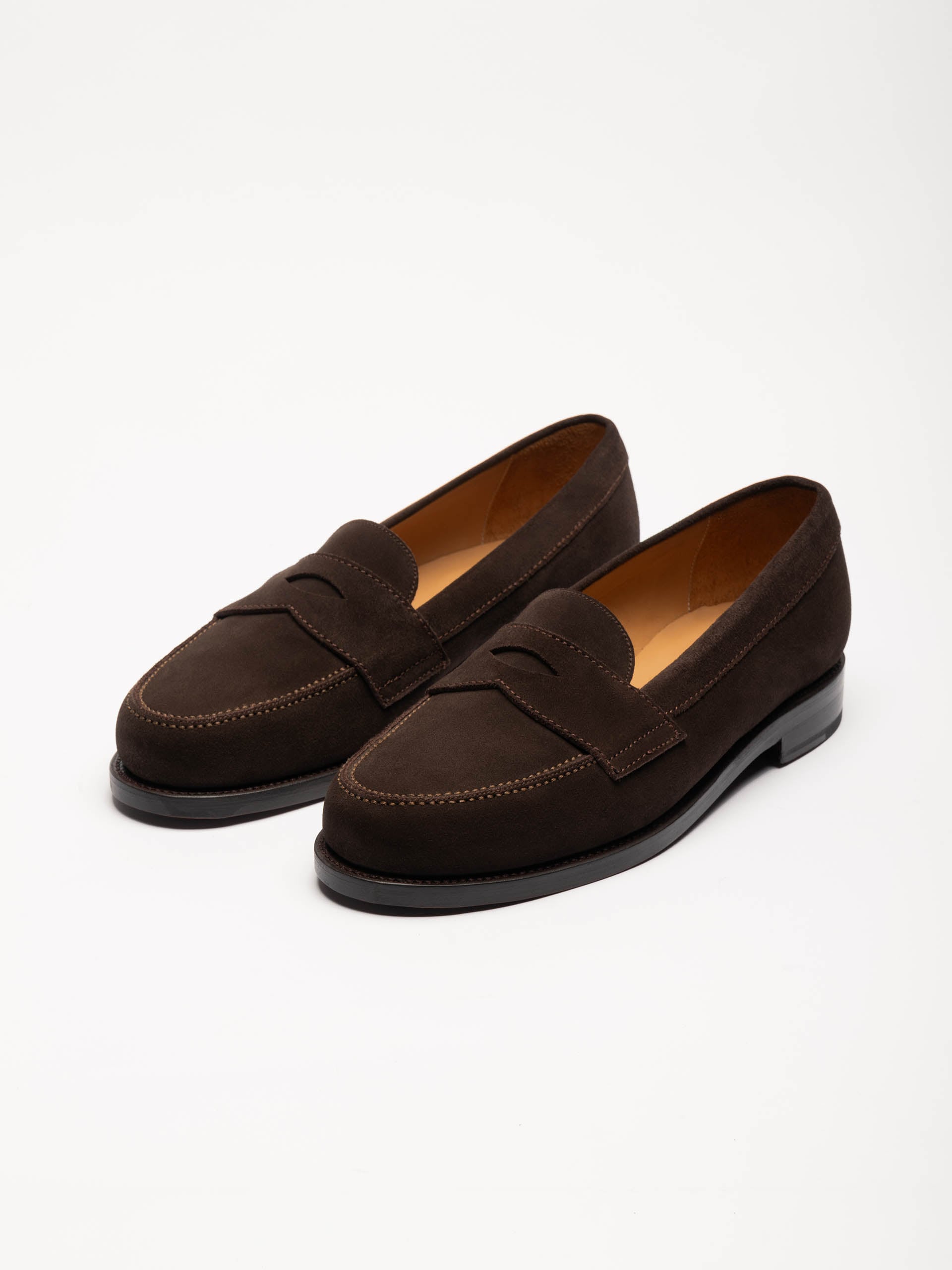 The Ivy Loafer - Brown Suede