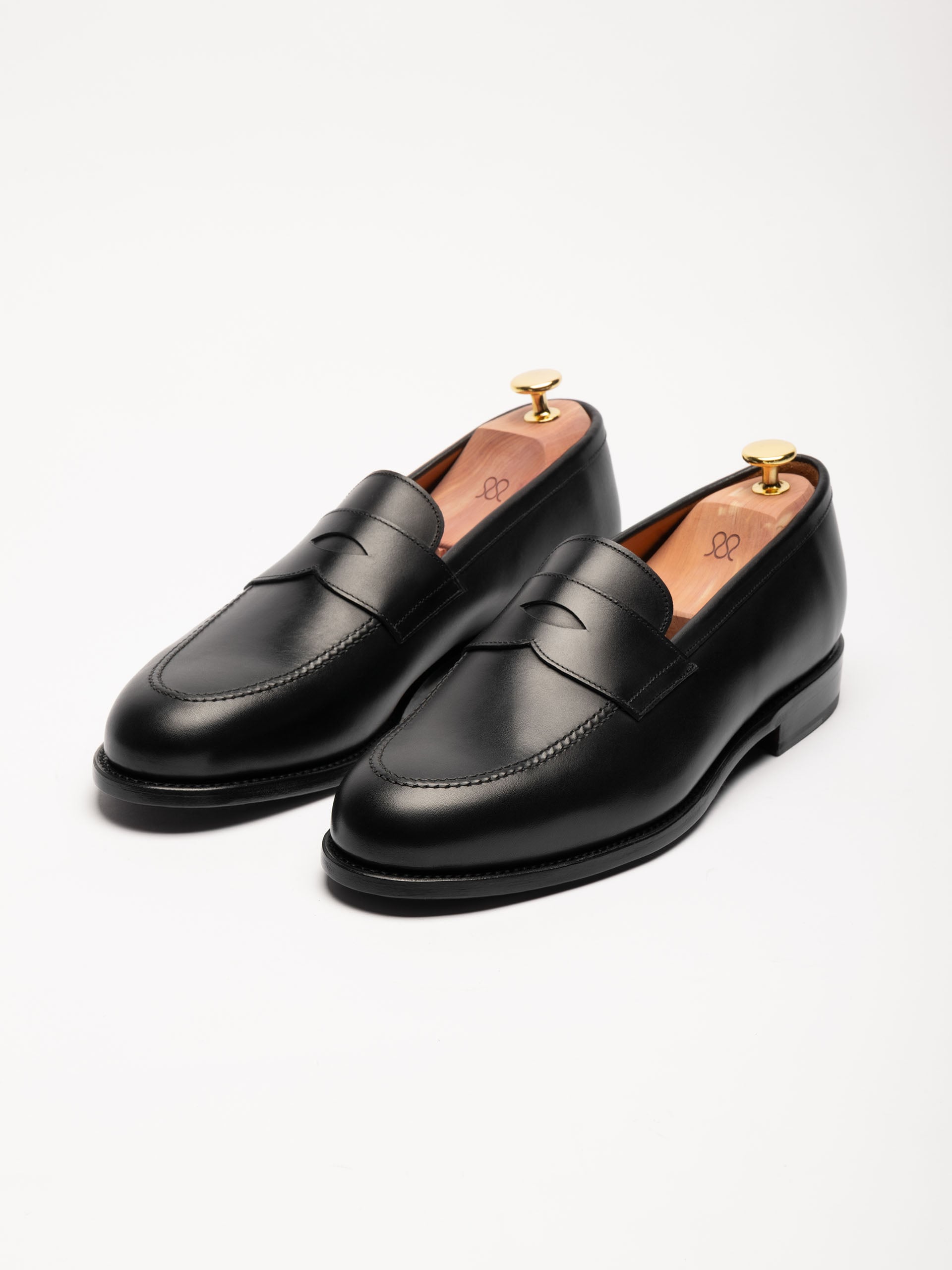 The Penny Loafer - Black Calf