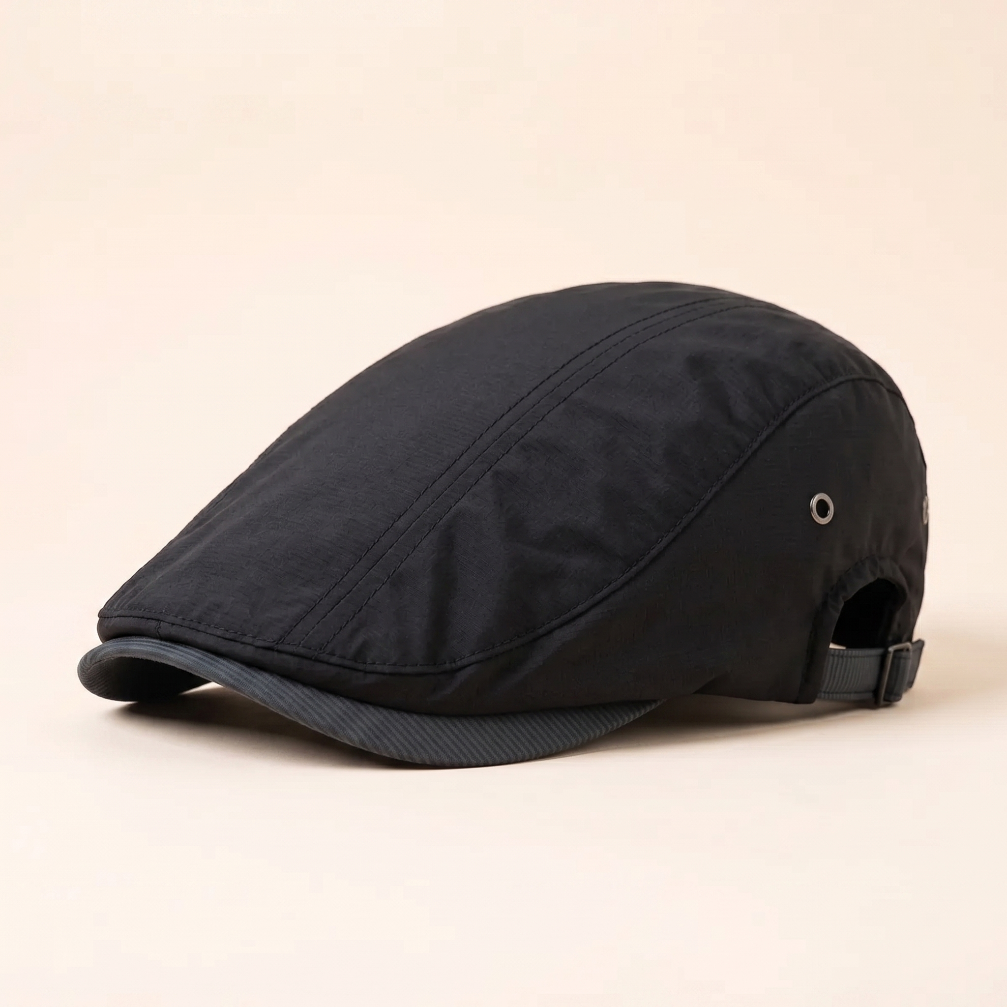 Pinstripe Cotton Cap