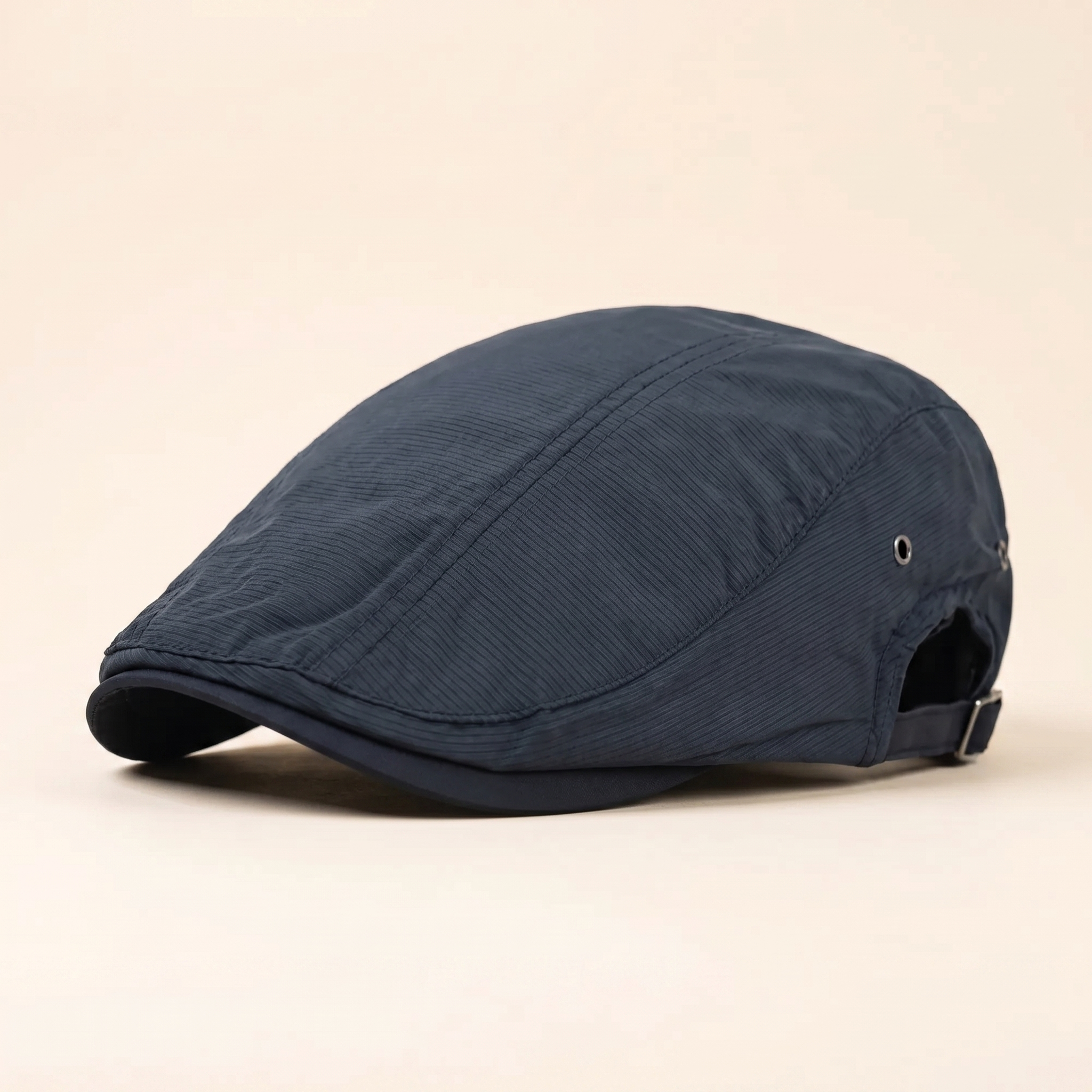 Pinstripe Cotton Cap