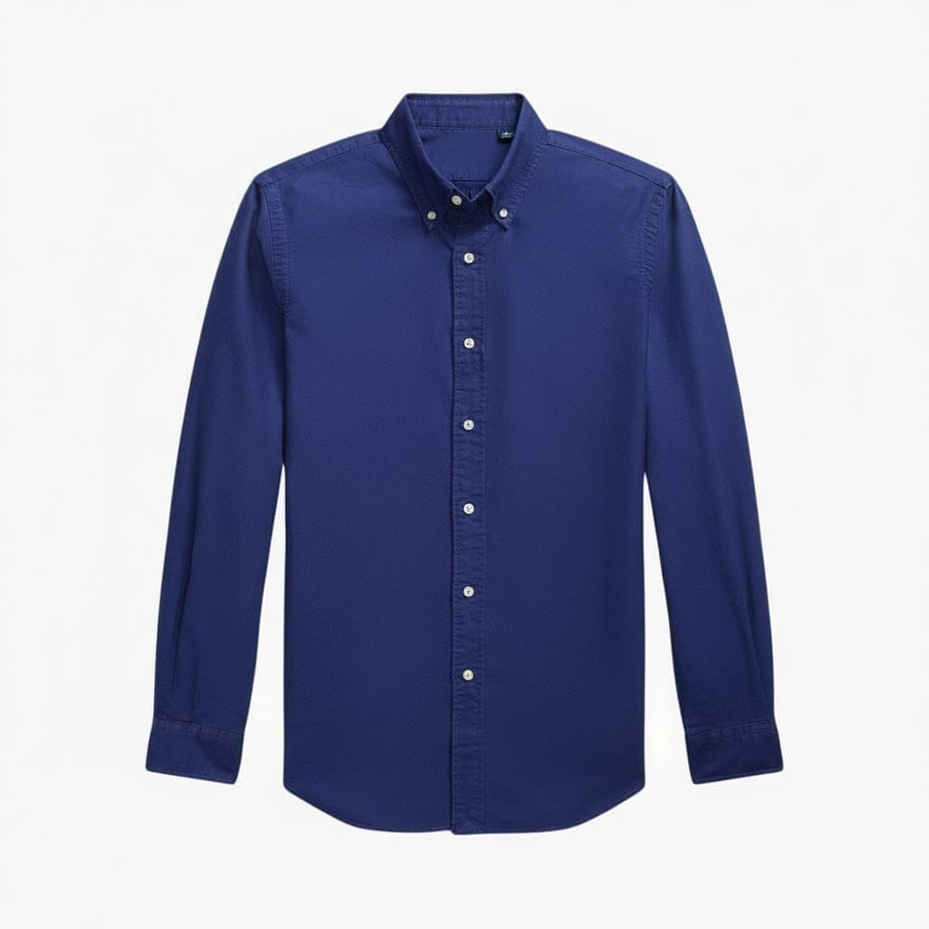 Slim Fit Garment-Dyed Oxford Shirt
