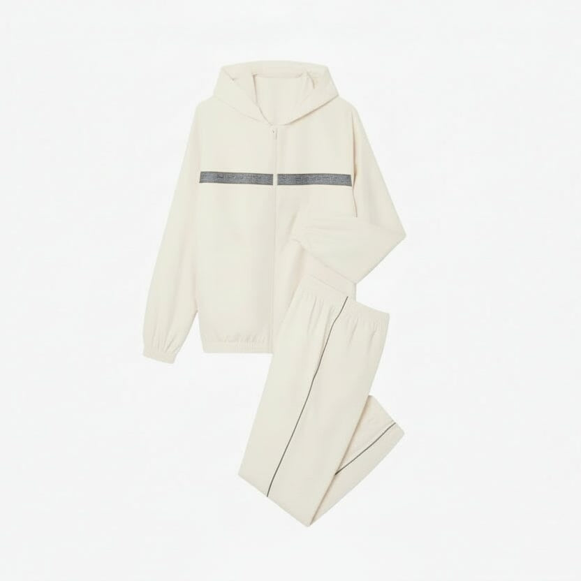 Logo Stripe Tennis Tracksuit