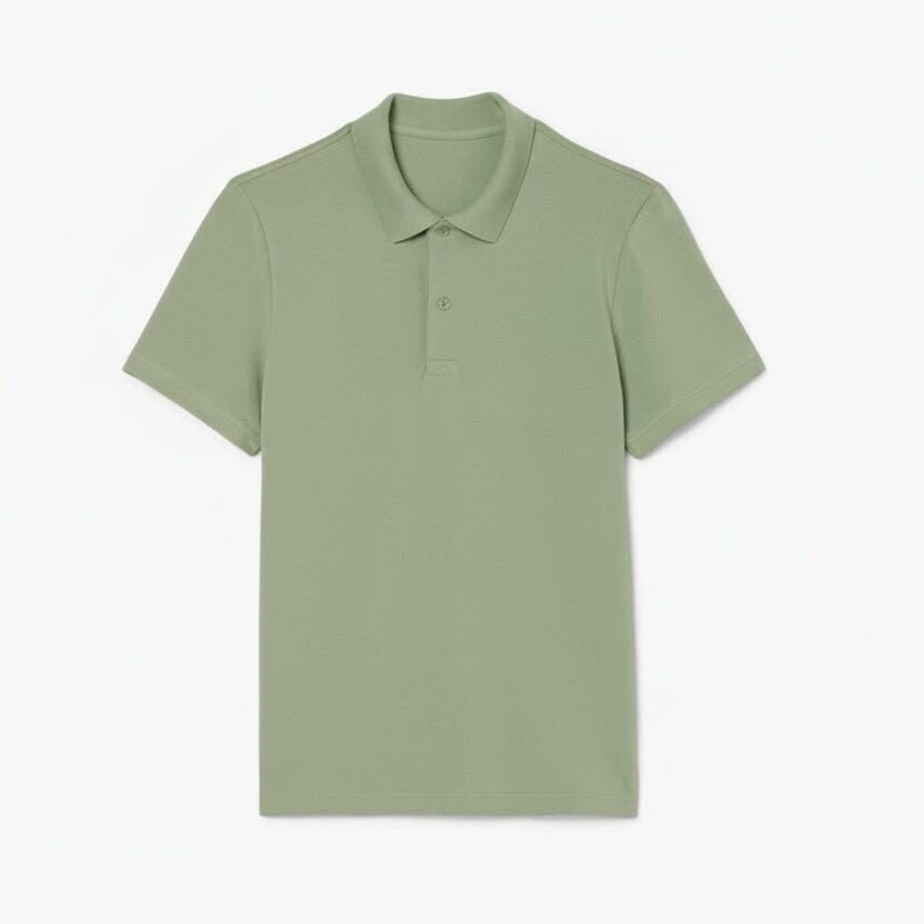 Regular Fit Cotton Blend Polo Shirt