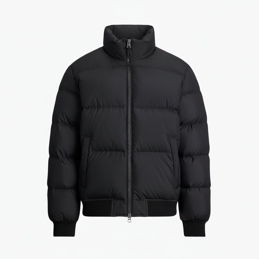 Textured Ripstop Down Jacket