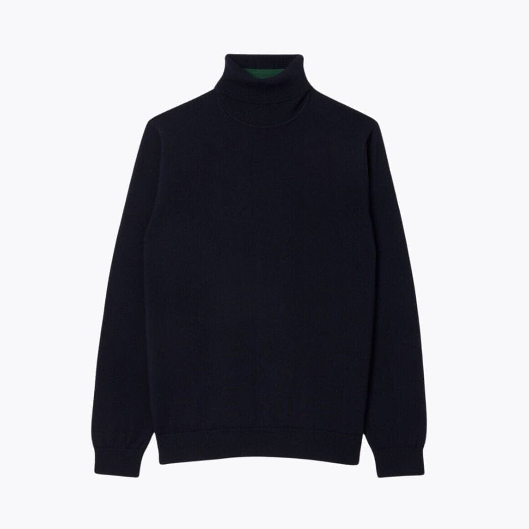Merino Wool Roll Neck Sweater