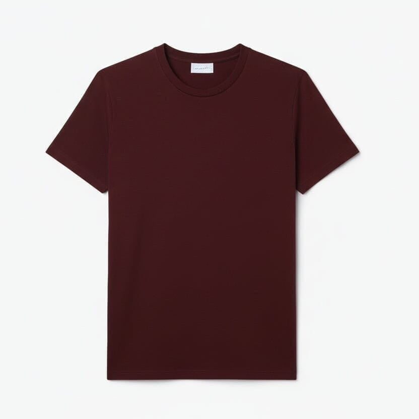 Lightweight Cotton Pima V Neck T-shirt