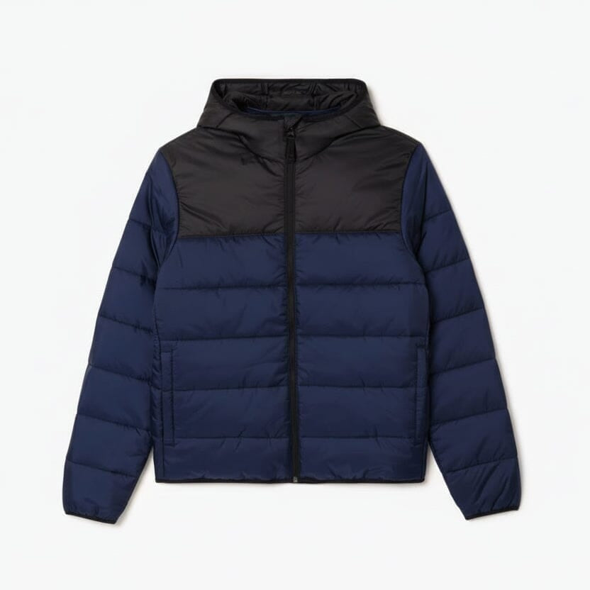 Water-Repellent Quilted Puffed Jacket