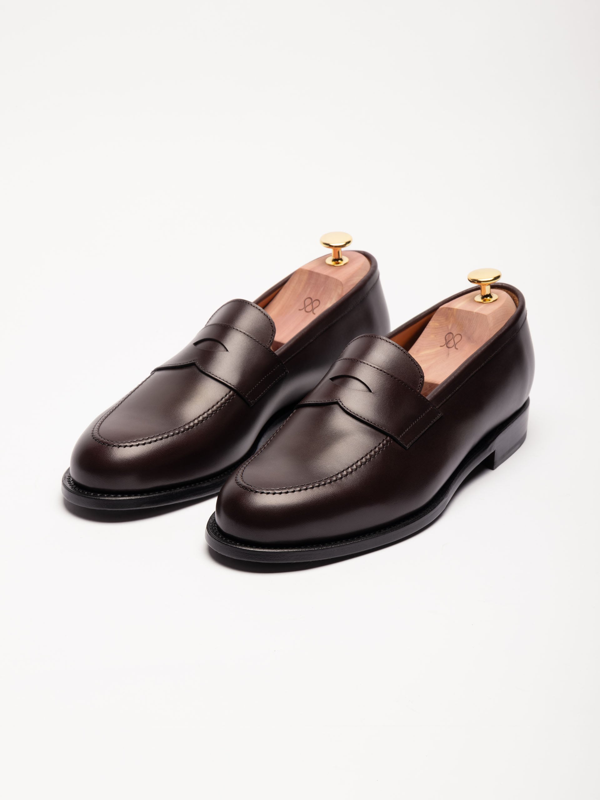 The Penny Loafer - Burgundy Calf