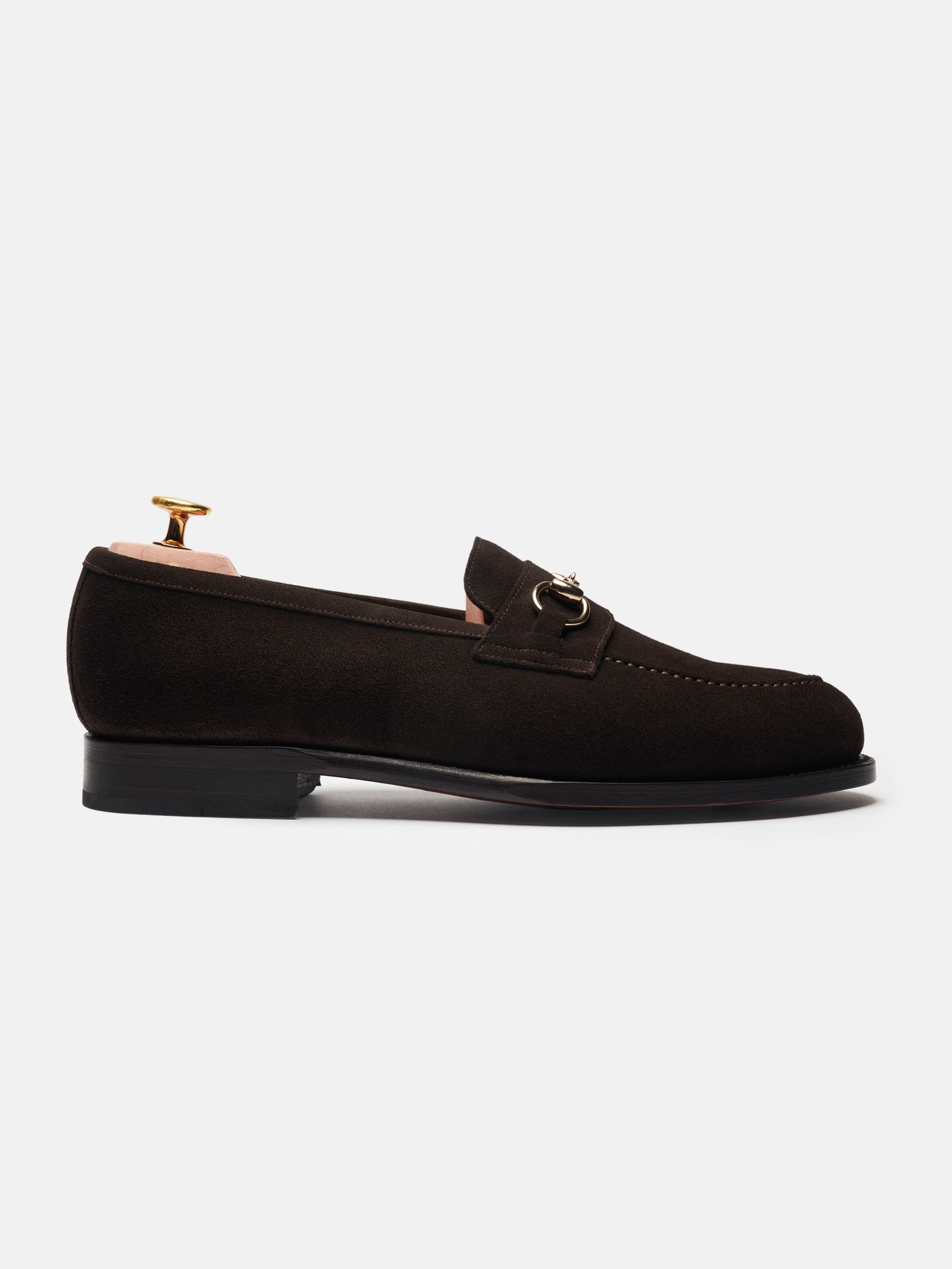 The Horsebit Loafer - Brown Suede