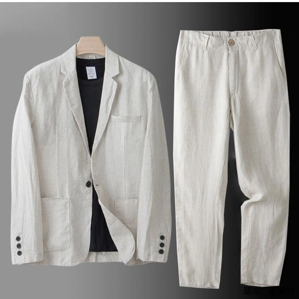AMALFI Summer Linen Suit