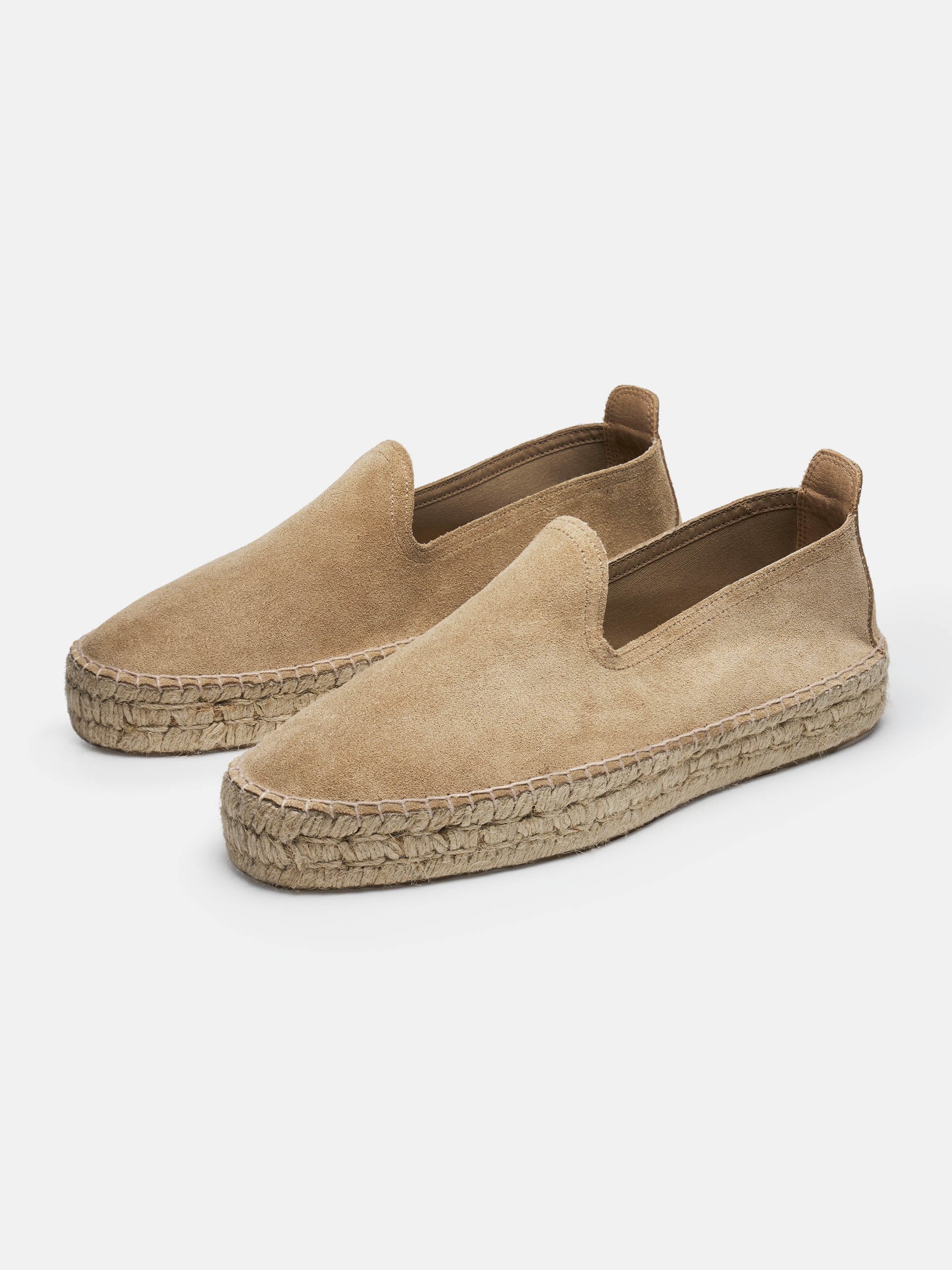 The Espadrille - Beige Suede