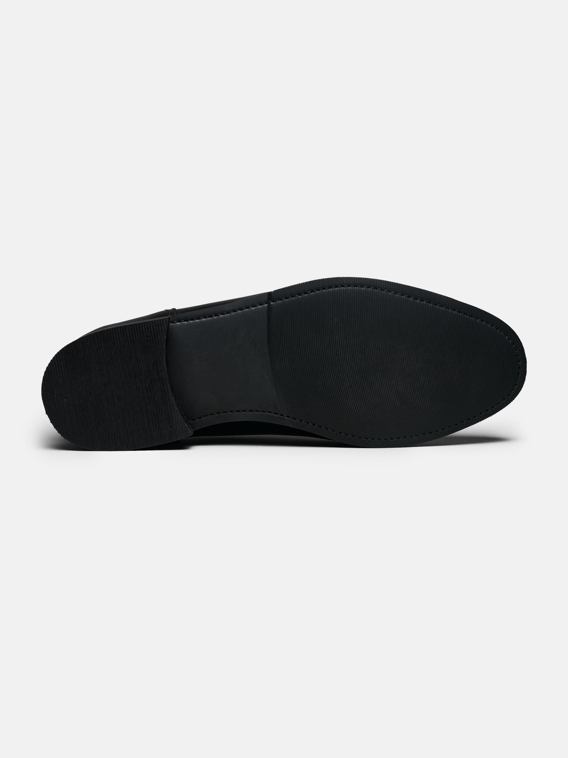 The Split Toe Derby - Black Calf