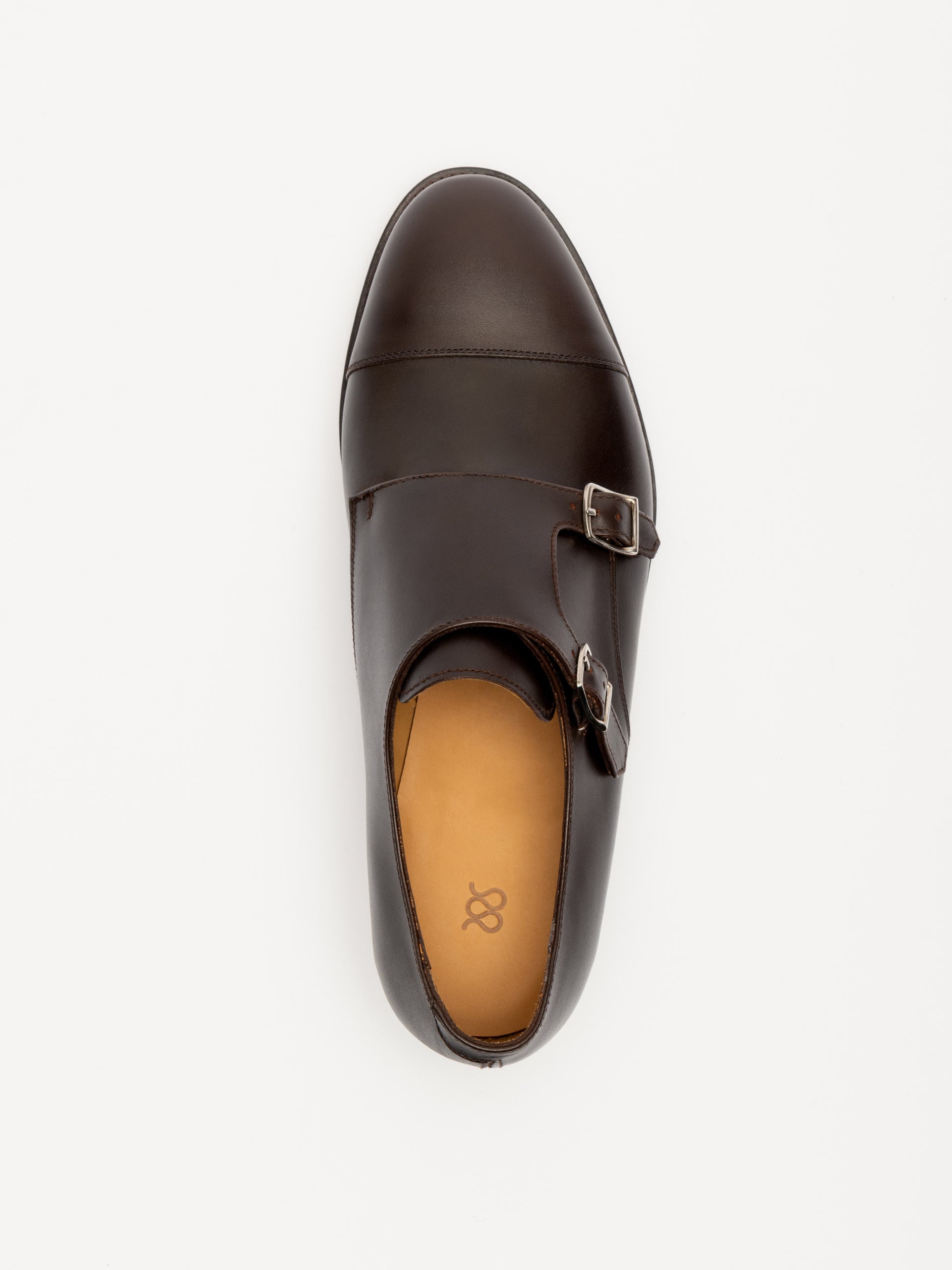 The Double Monkstrap - Brown Calf