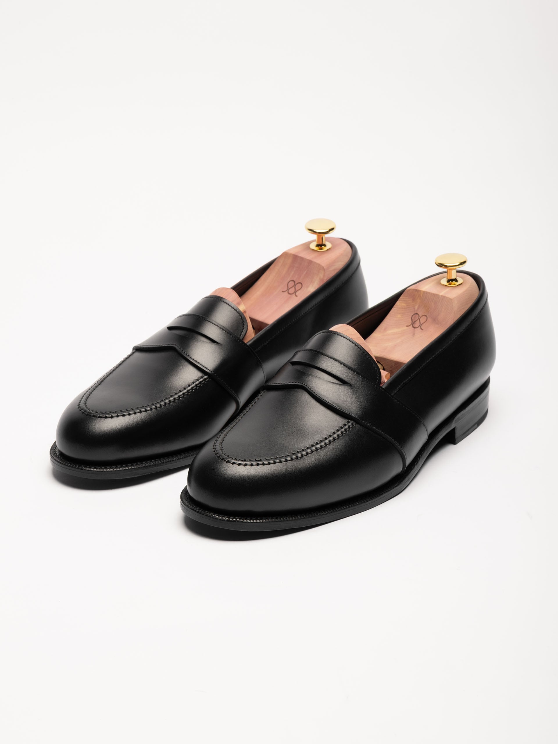 The Full Strap Loafer - Black Calf