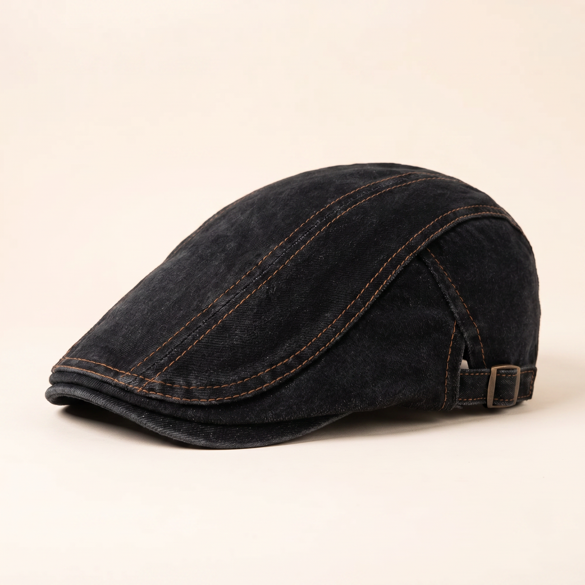 Denim Stitch Cap