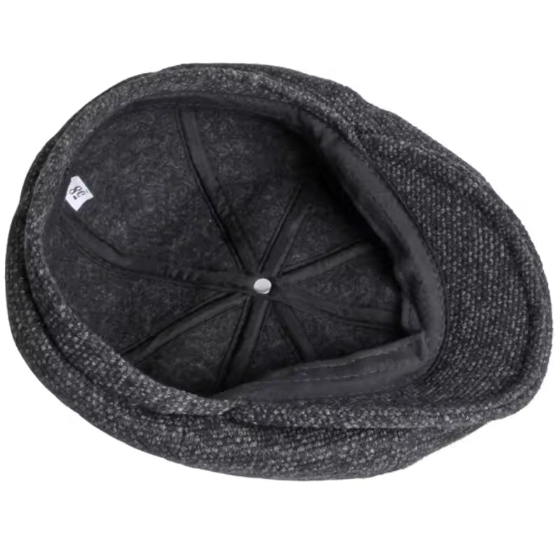 Flecked Eight-Panel Cap