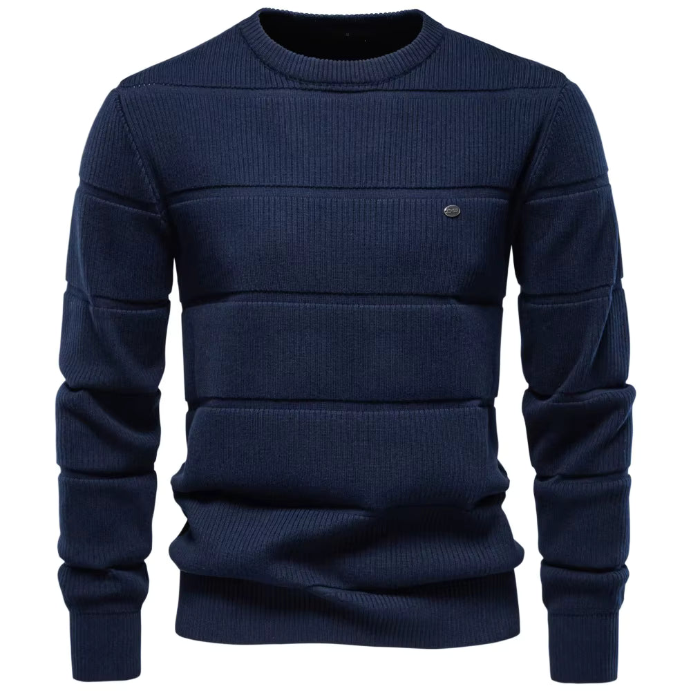 The Signature Panel Knit