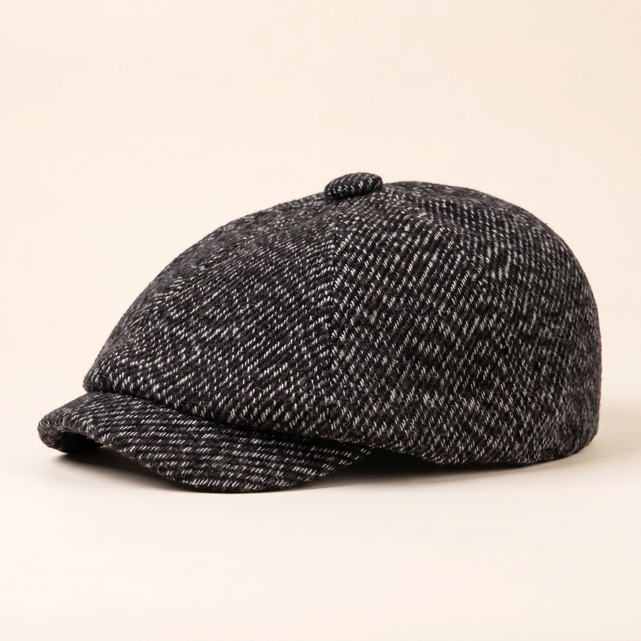 Tweed Newsboy Cap