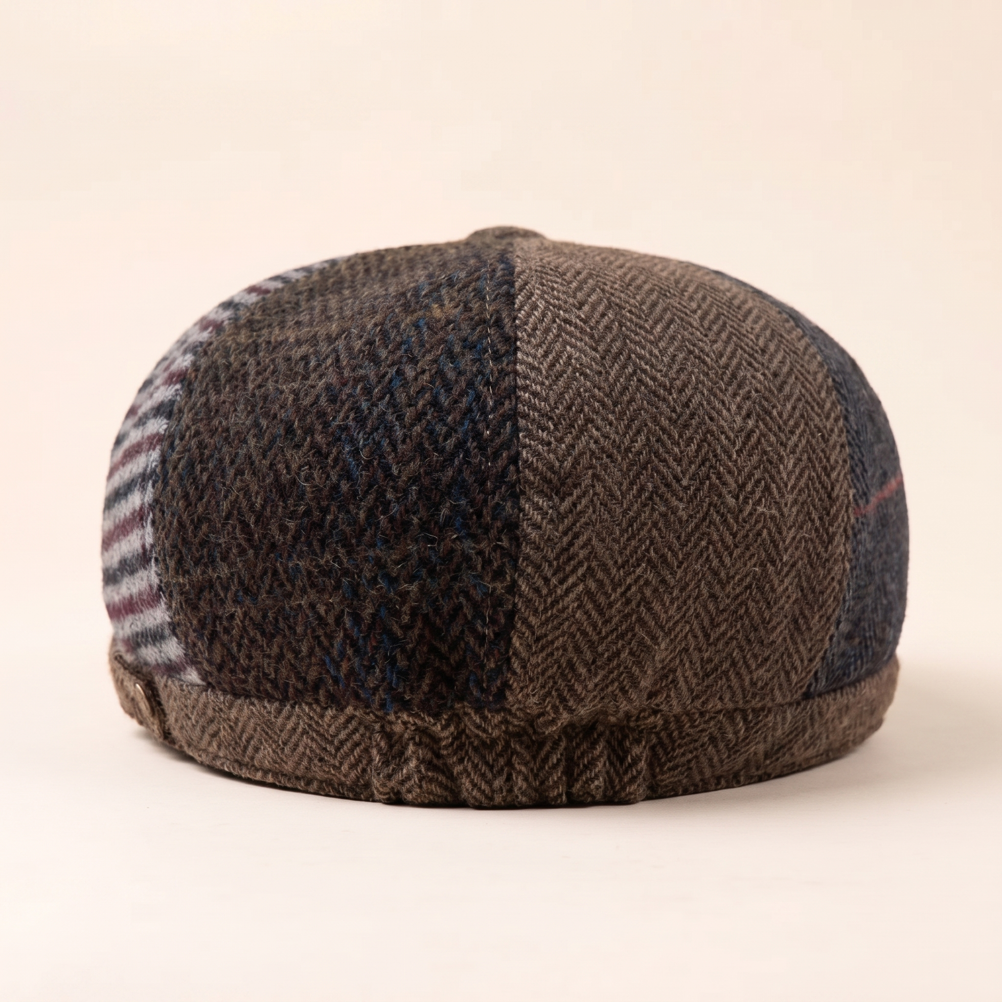 Wool Patchwork Cap