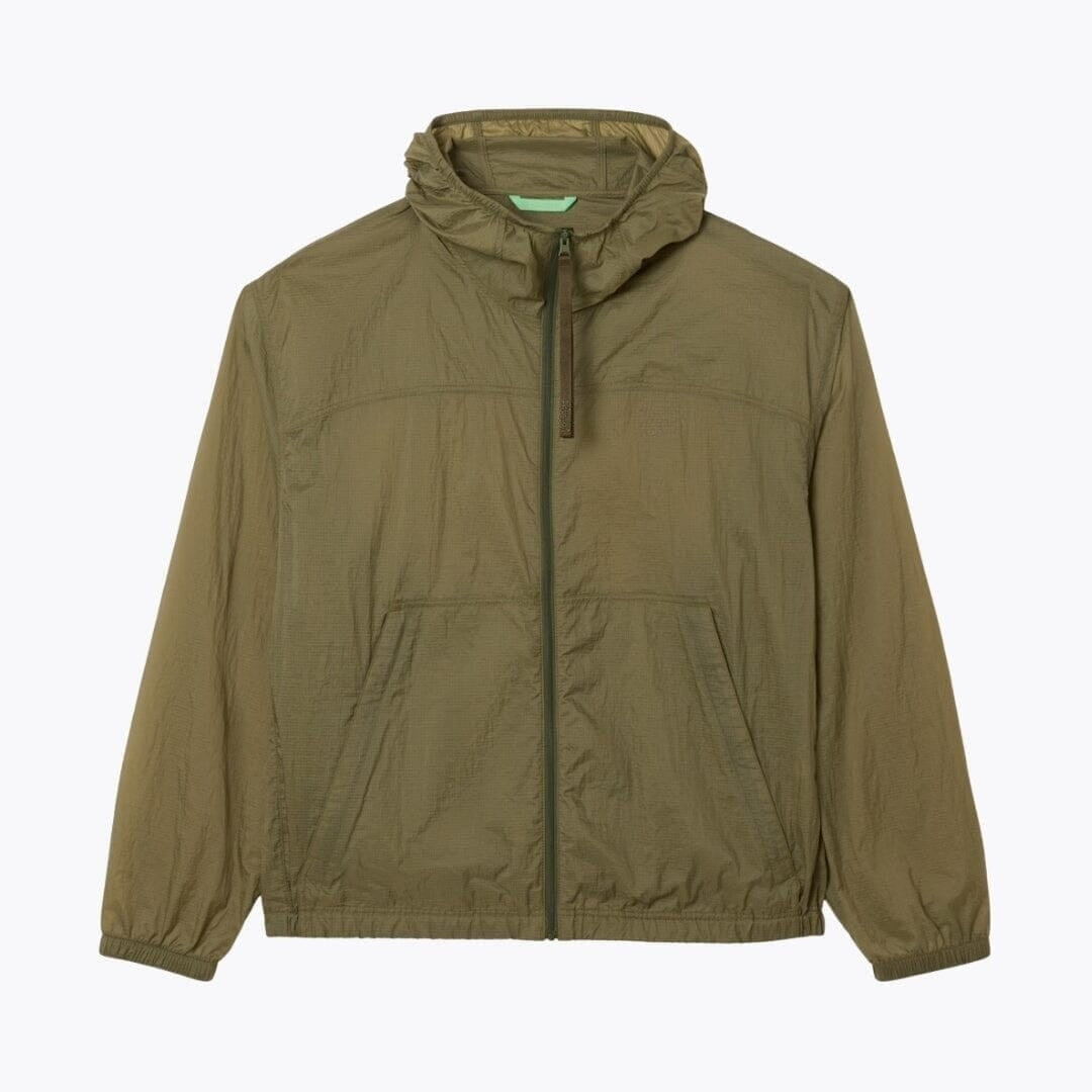 Water-Repellent Packable Nylon Jacket