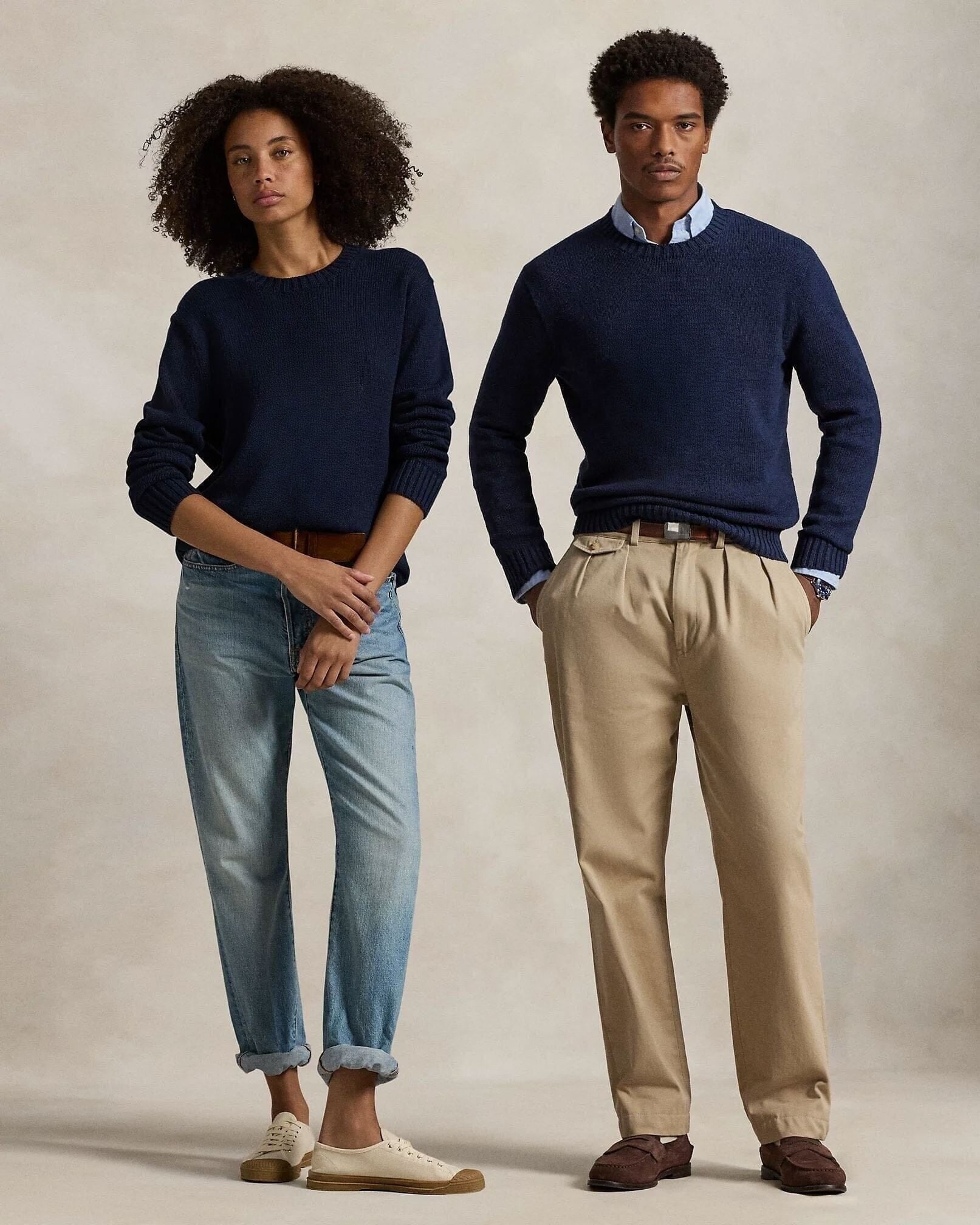 Polo Bear Cotton-Linen Sweater