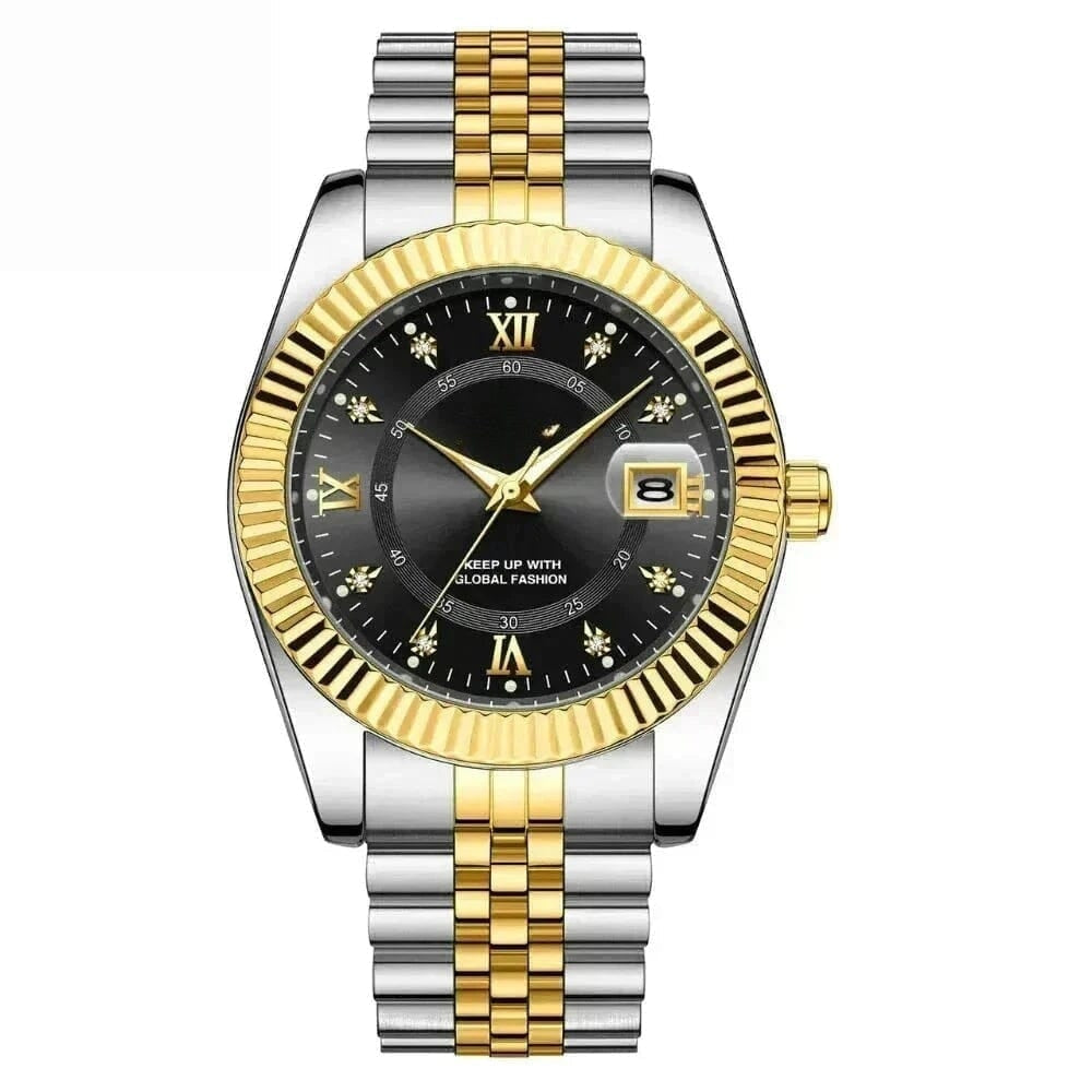 Goldenstar – 40Mm Watch | Waterproof | Stainless Steel