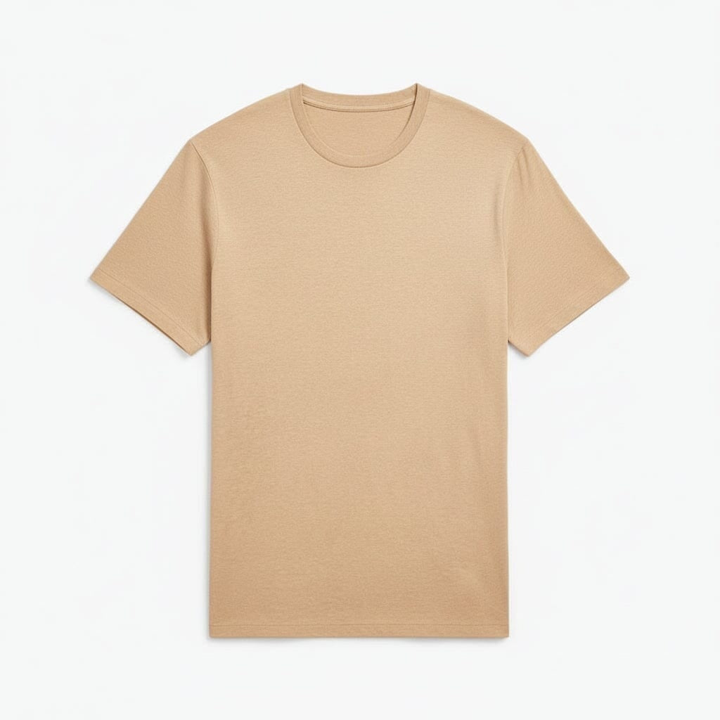 Soft Cotton Crewneck T-Shirt