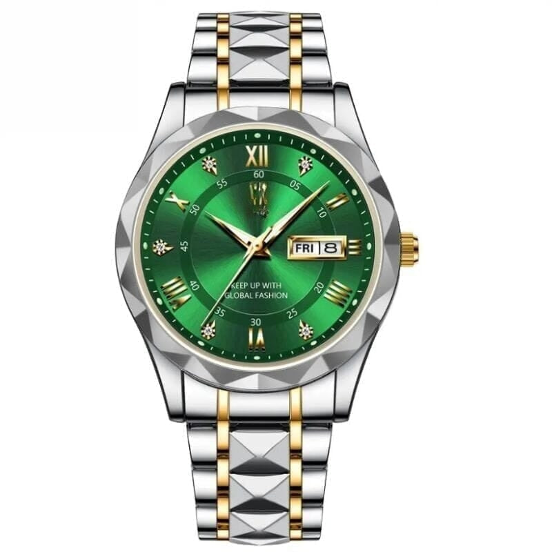 Luminous Steel Watch 40 Mm – Waterproof | Transfer Steel