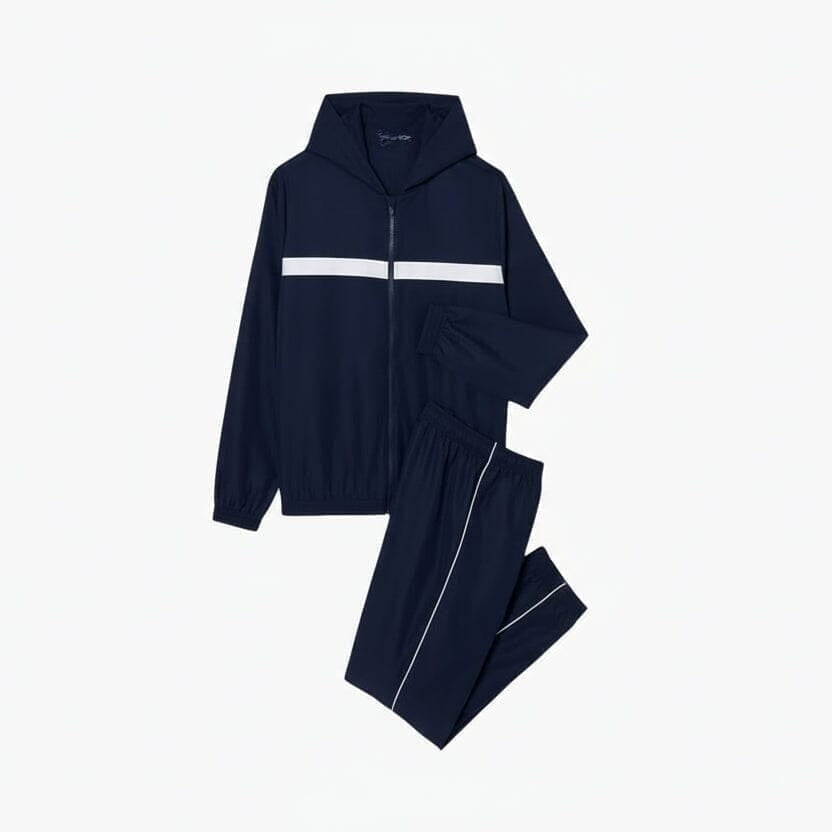Logo Stripe Tennis Tracksuit
