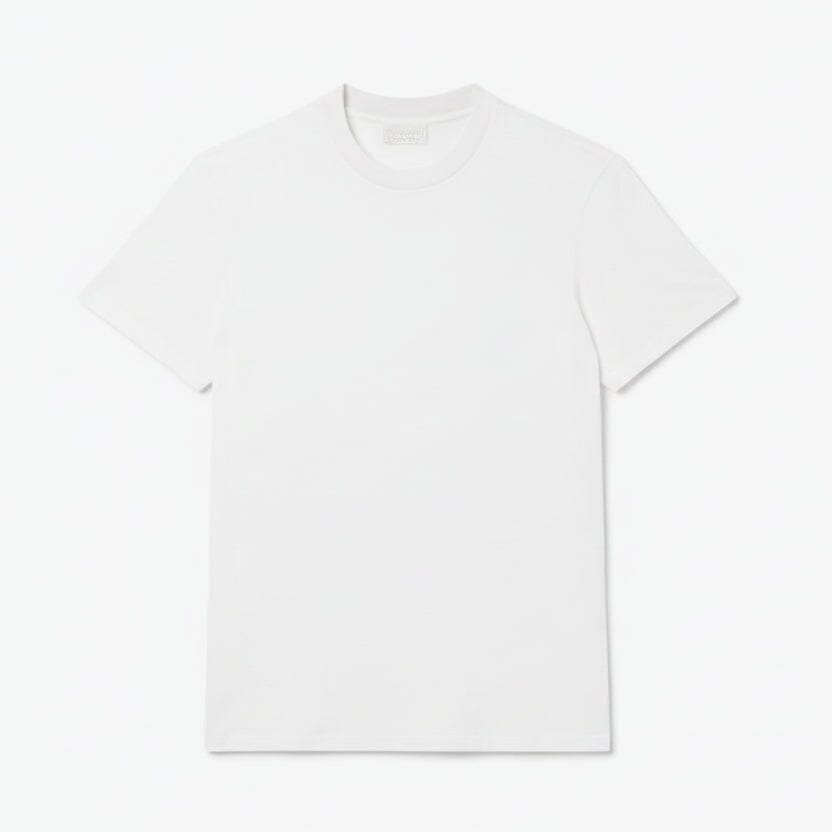 Jacquard Branded Piqué T-shirt
