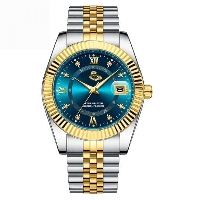 Goldenstar – 40Mm Watch | Waterproof | Stainless Steel