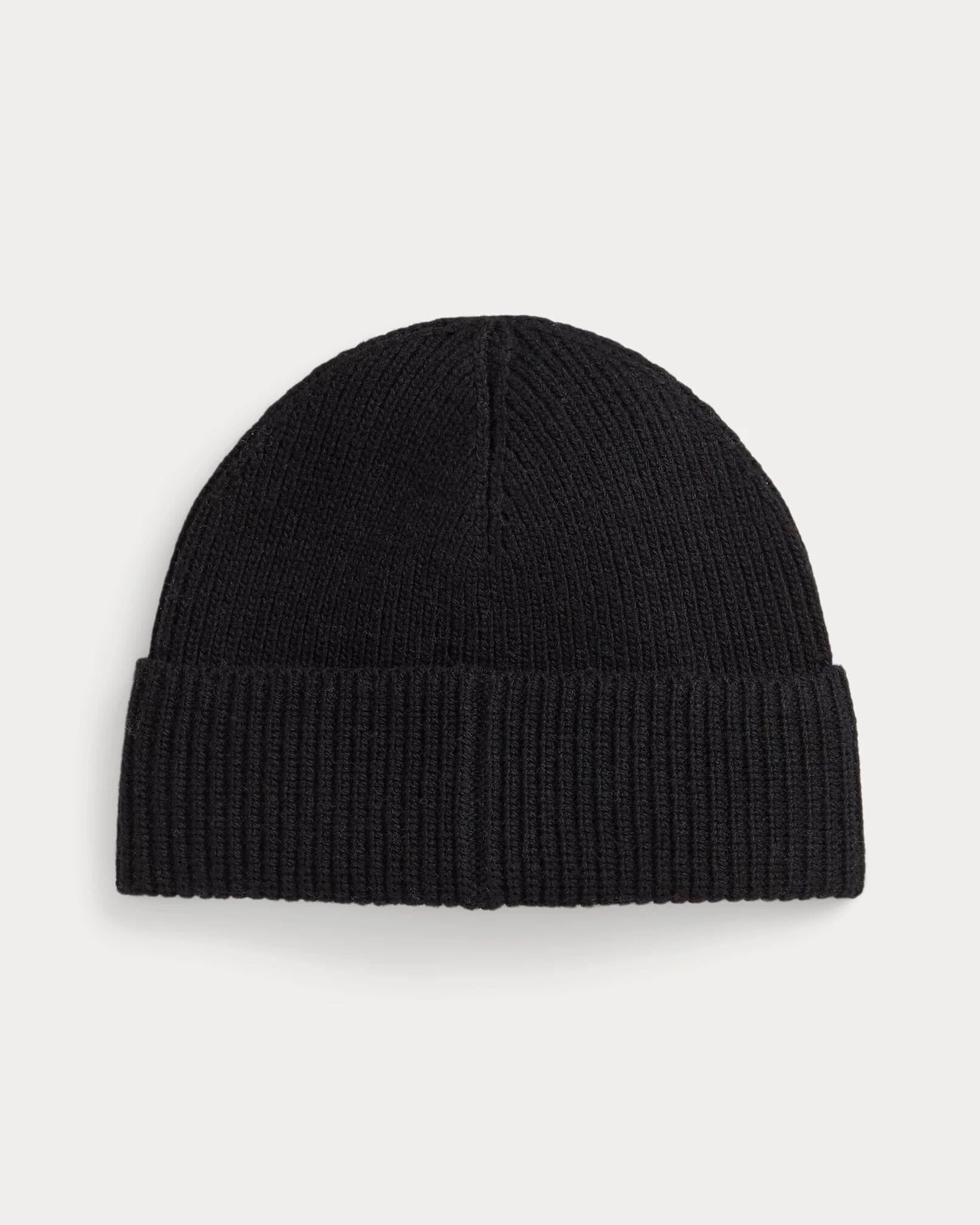 Polo Bear Rib-Knit Beanie