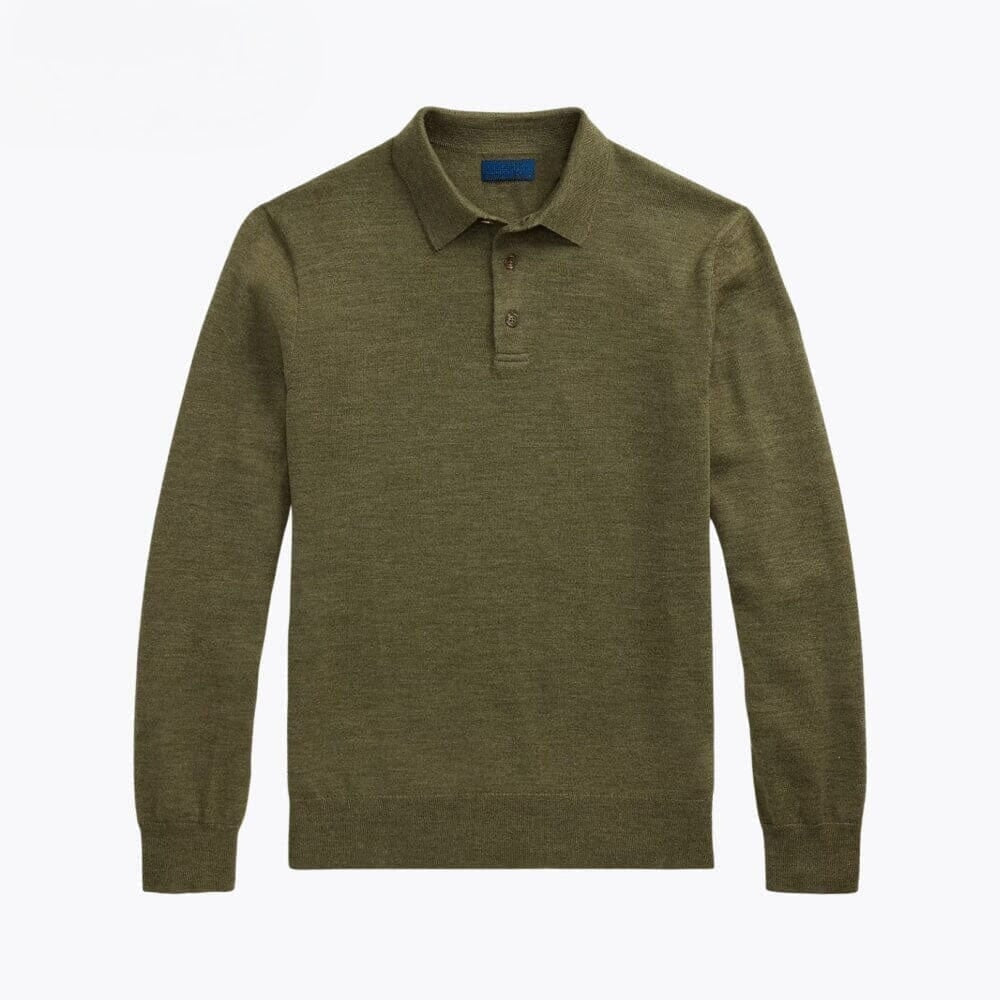 Wool Polo-Collar Jumper