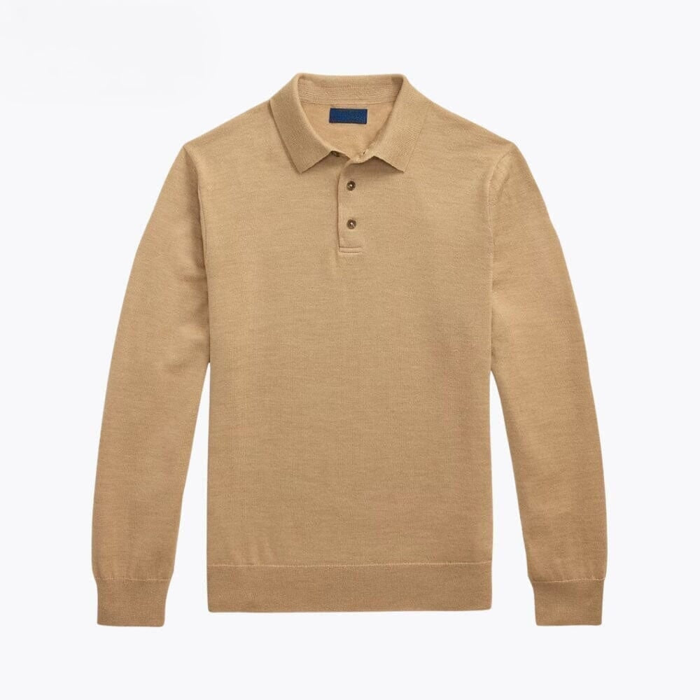 Wool Polo-Collar Jumper