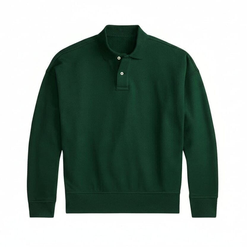 Logo Collared Sweatshirt