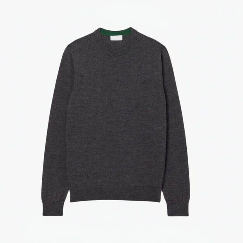 Merino Wool Crew Neck Sweater