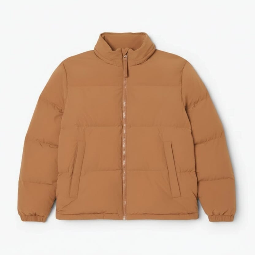 Water-Repellent Hooded Down Jacket