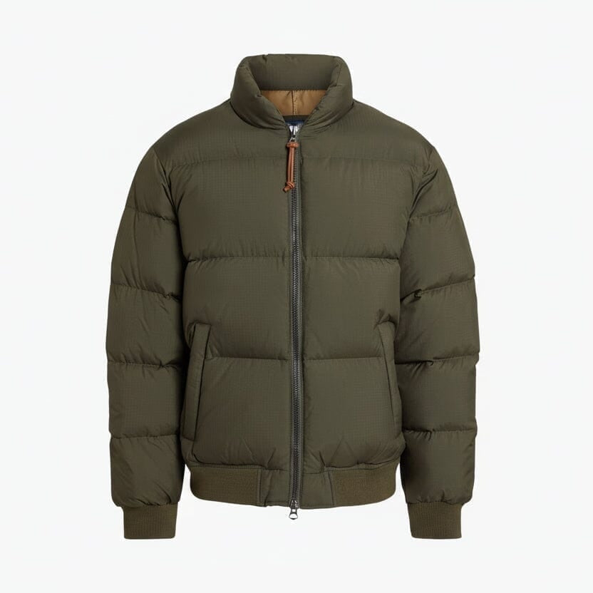Textured Ripstop Down Jacket