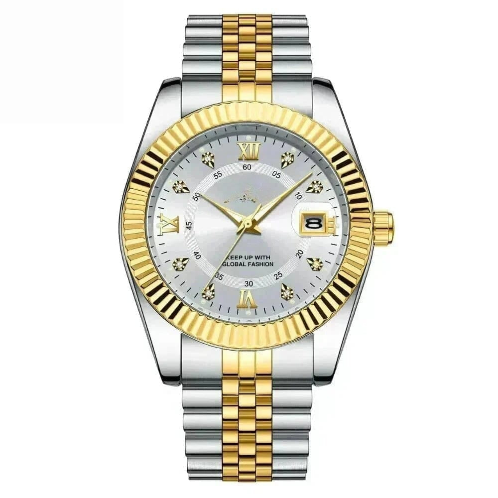Goldenstar – 40Mm Watch | Waterproof | Stainless Steel
