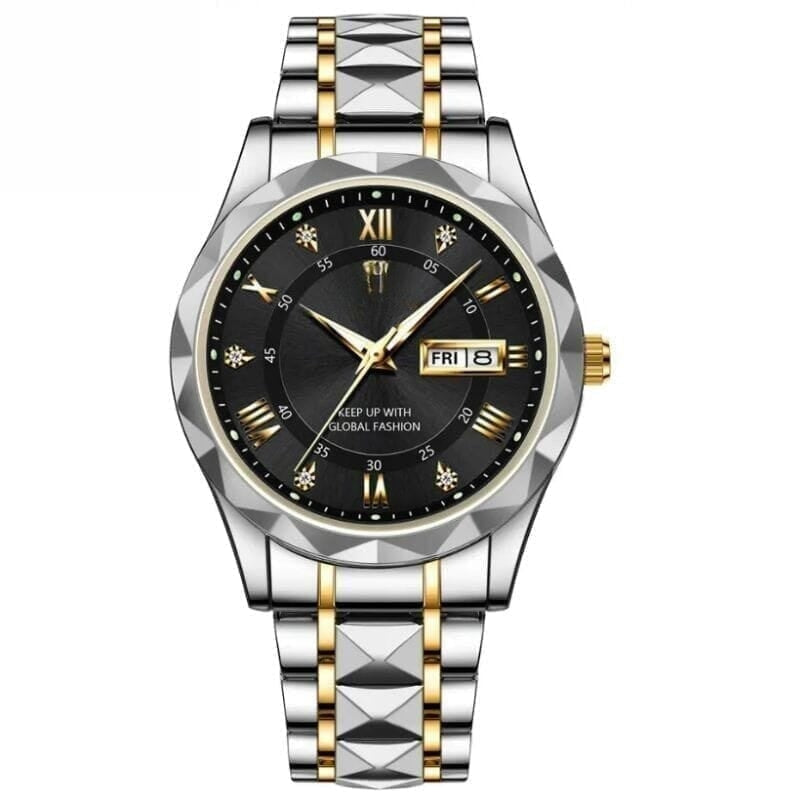 Luminous Steel Watch 40 Mm – Waterproof | Transfer Steel