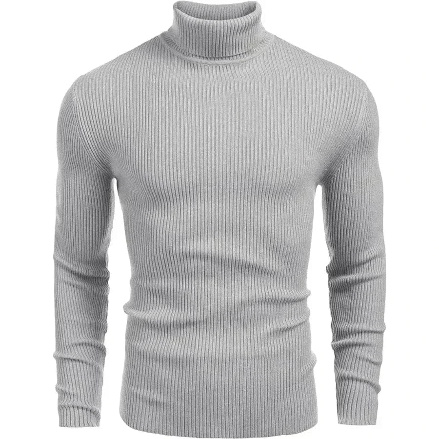 Turtleneck Classic Knit Sweater