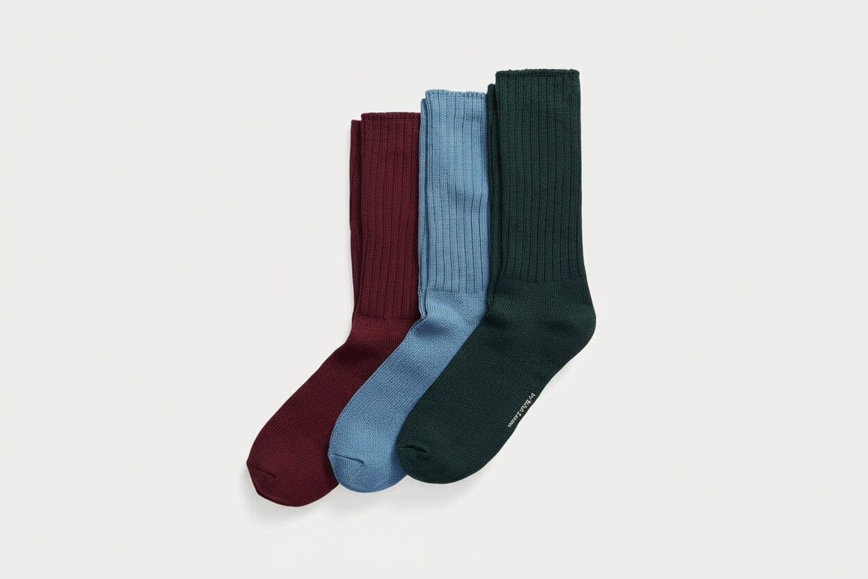 Polo Bear Crew 3-Sock Gift Set