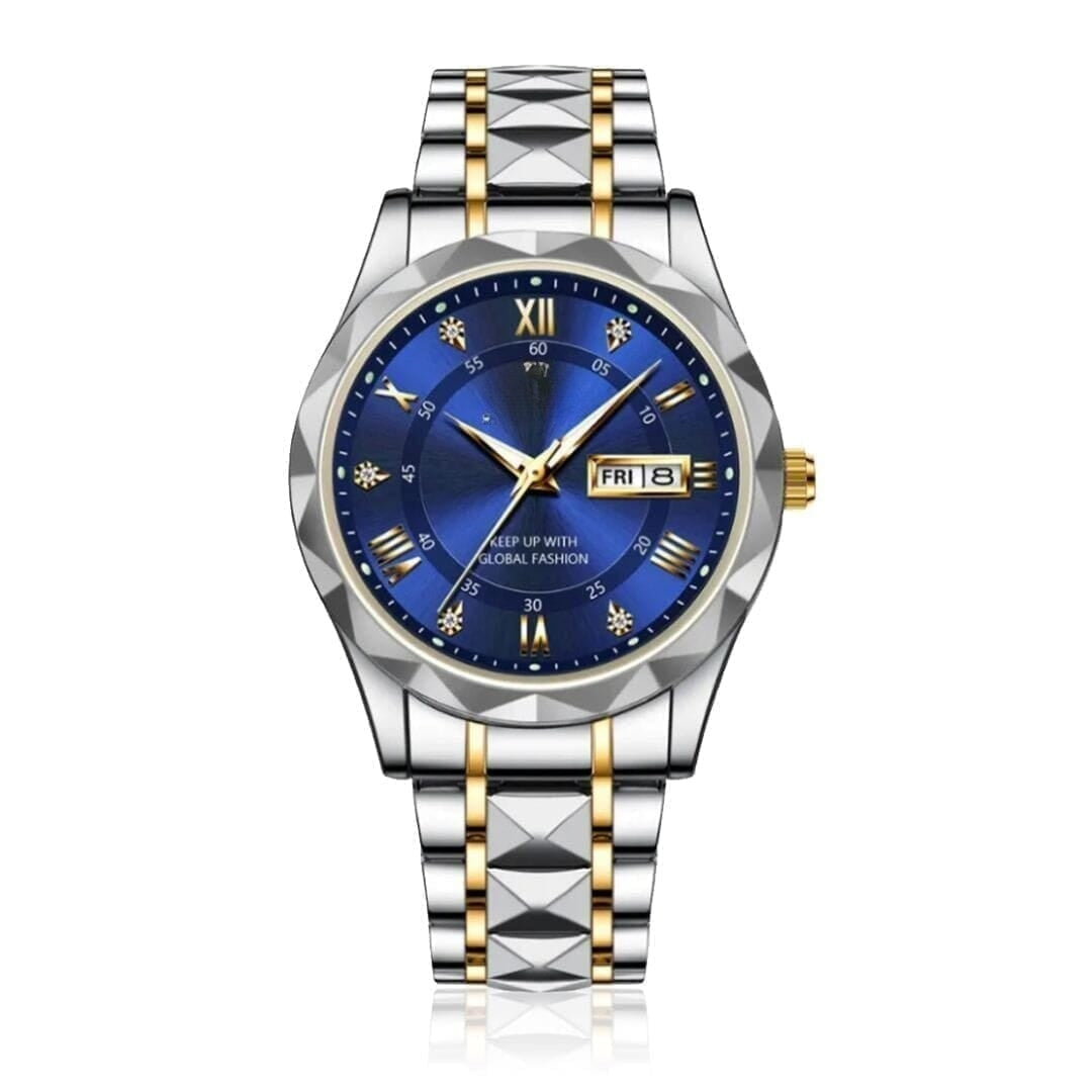 Luminous Steel Watch 40 Mm – Waterproof | Transfer Steel