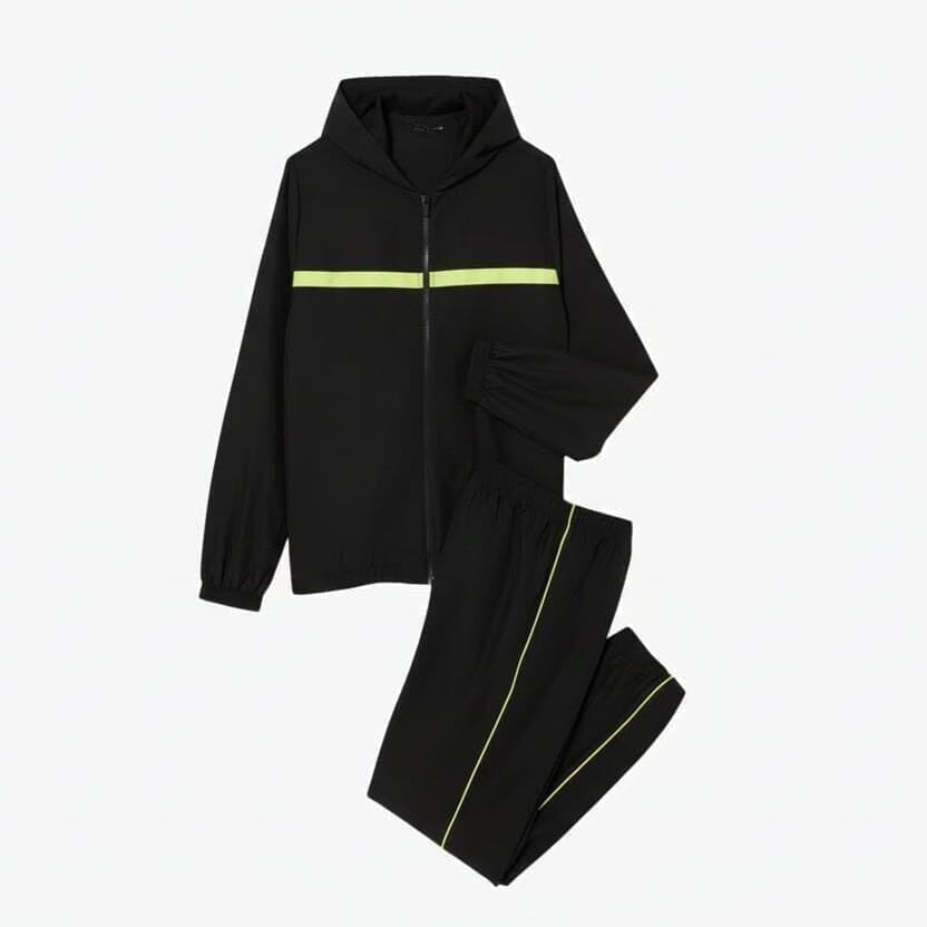 Logo Stripe Tennis Tracksuit